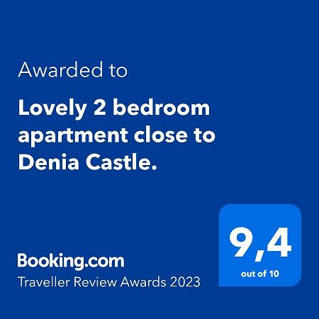 Lovely 2 Bedroom Apartment Close To Denia Castle. Exterior photo