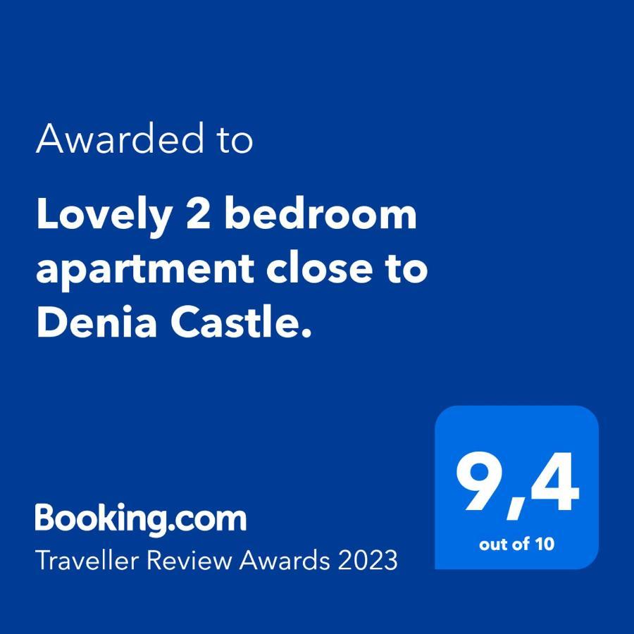 Lovely 2 Bedroom Apartment Close To Denia Castle. Exterior photo
